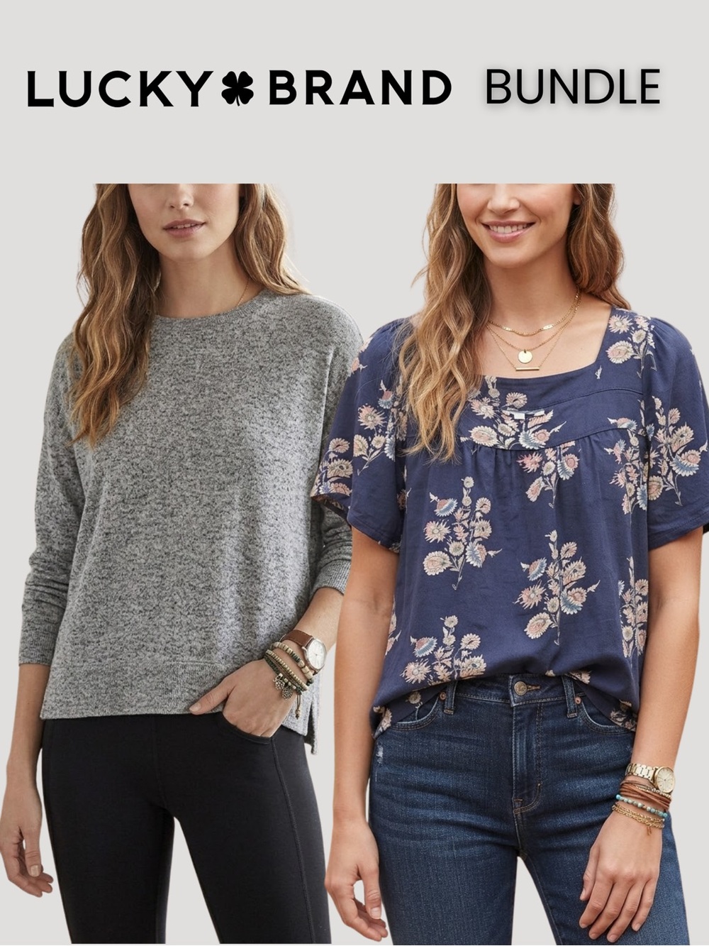 Lucky Brand • NWOT
Bundle of (2) Lucky Brand shirts Size Large